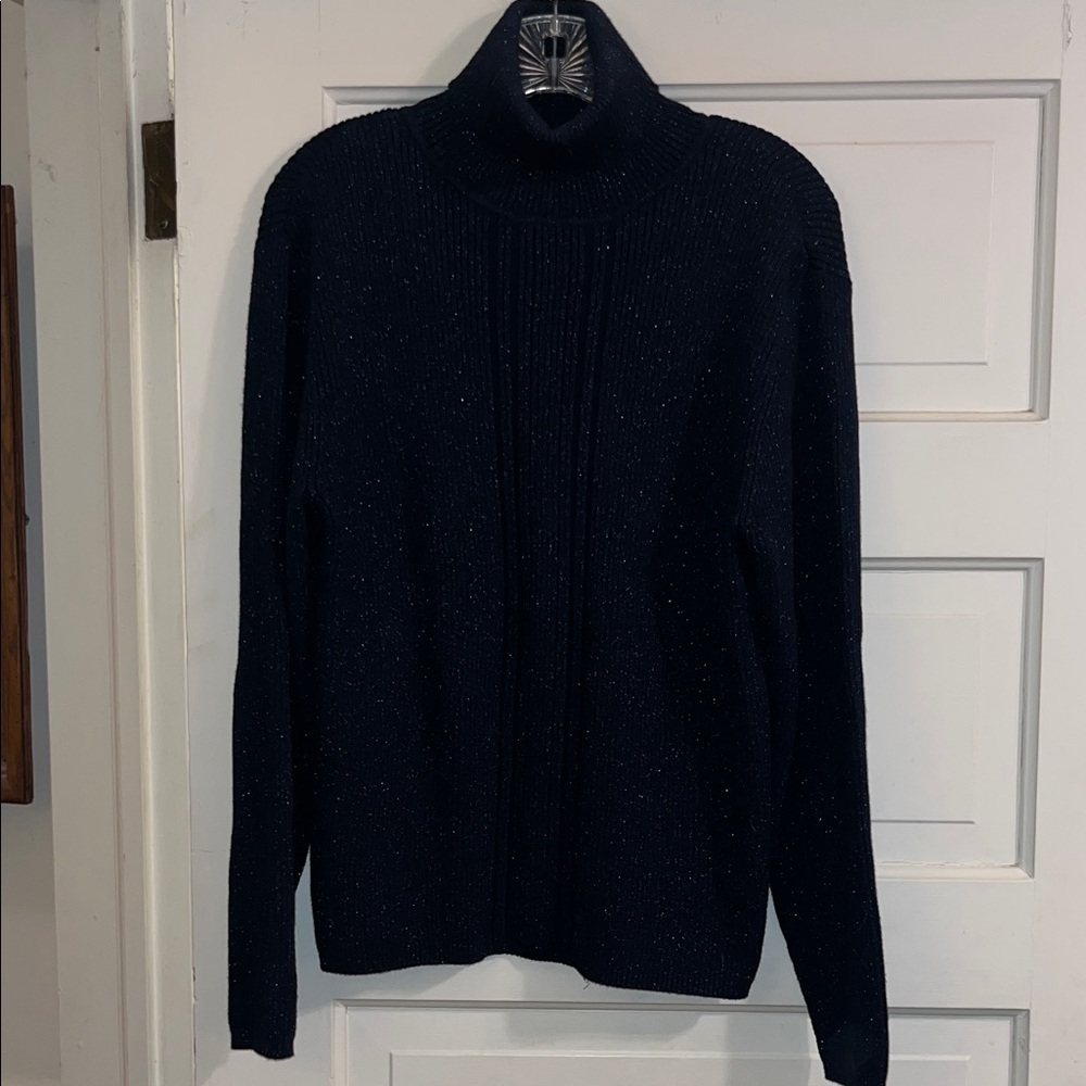 Liz Claiborne Sparkly Turtleneck Sweater